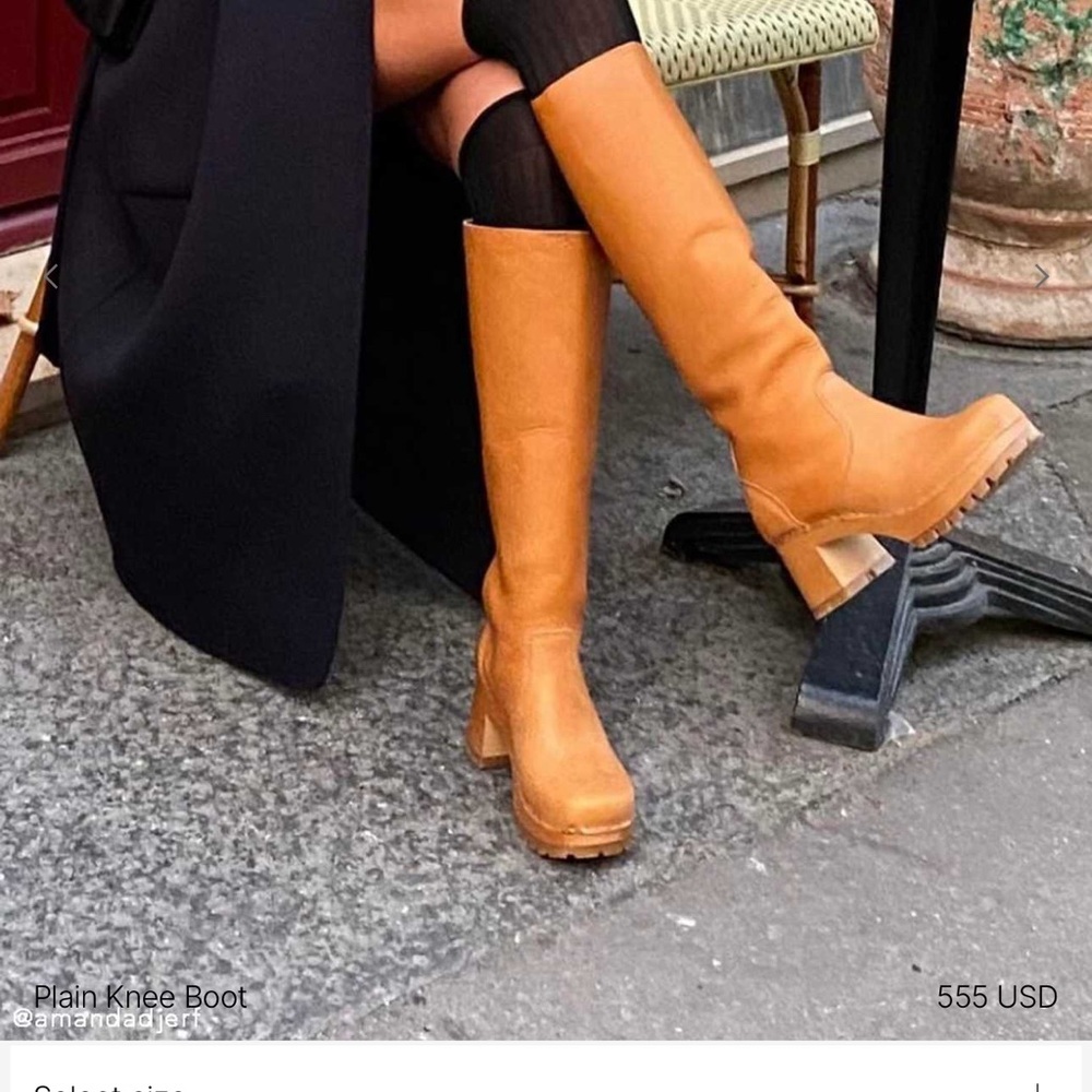 Swedish Hasbeens leather boots